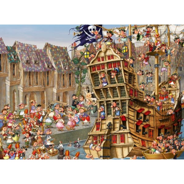 Ruyer Francois, Piraci (4000el.) - Sklep Art Puzzle